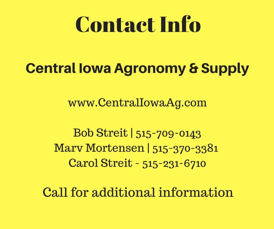 Visit us at the Iowa Power Show Central Iowa Agronomics